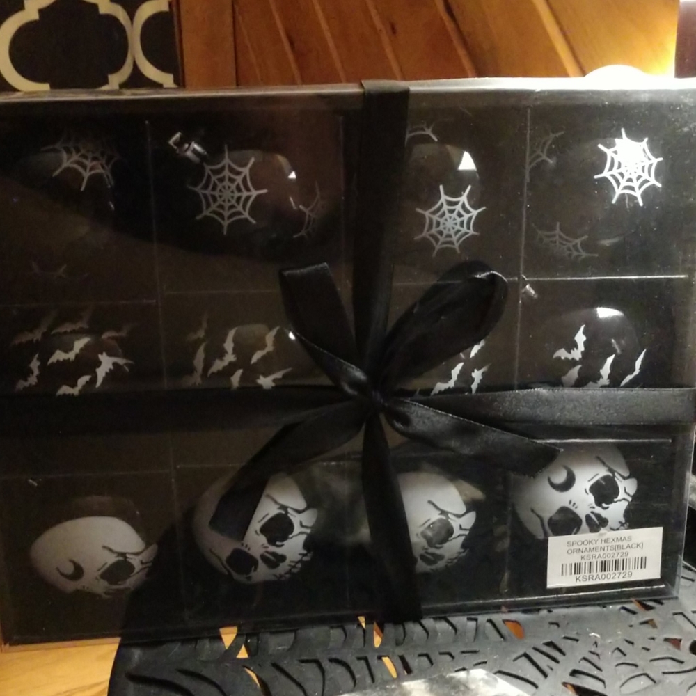 Spooky Hexmas ornaments